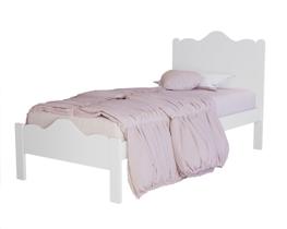 Cama Solteiro Nina Criança Infantil Menino Menina Quarto Elegante Proteção Caminha Resistente - Moveis House