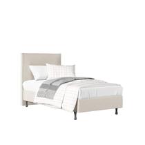 Cama Solteiro One c/ Cabeceira Moderna em MDF Pé Eucalipto Cama Solteiro One c/ Cabeceira Moderna em MDF Pé Eucalipto