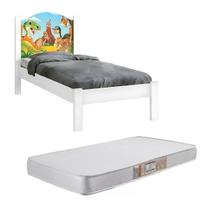 Cama Solteiro Personagens Incluso Colchão D20 100% MDF Resistente