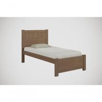 Cama Solteiro Primícia Plus - D' Doro Castanho Cama Solteiro Primícia Plus - D' Doro Castanho