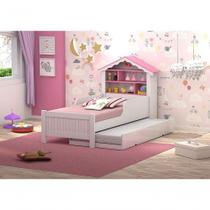 Cama Solteiro Princesa Branca E Rosa Com Auxiliar Vitamov Cama Solteiro Princesa Branca E Rosa Com Auxiliar Vitamov