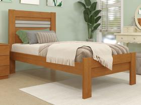 Cama Solteiro Safira Tcil Cinamomo Off
