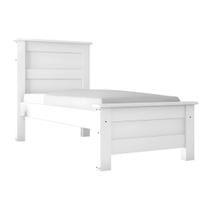 Cama Solteiro Siena - (Branco)