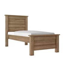 Cama Solteiro Siena Noce