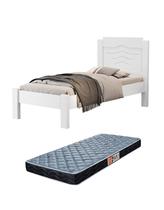 cama solteiro sofia para quarto reforçada mdf acompanha colchão com detalhe na cabeceira friso design moderno cama solteiro sofia para quarto reforçada mdf acompanha colchão com detalhe na cabeceira friso design moderno