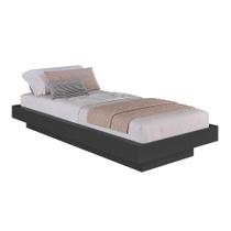 Cama Solteiro Suspensa 80/90 Zurique Grafite