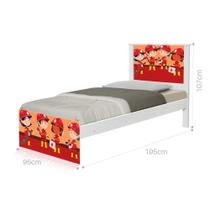 Cama Solteiro Tropa de Bombeiros