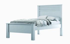 Cama Solteiro Verona Plus Novo Horizonte Branco