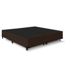 Cama Sommier Base Box Casal Bi Partida 69x188x39 Premium