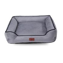 Cama Suede Pet Cães G Super Macia Com Zíper 70 X 70 Cm