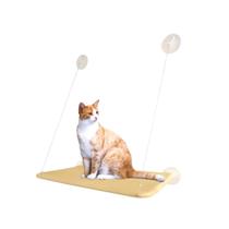 Cama Suspensa De Janela Para Gatos Com Ventosa Rede Caminha