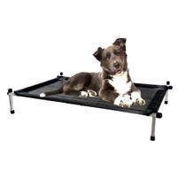 Cama Suspensa Ortopédica Para Cachorro Pet Grande 90x60x13 Preto - Pet Best Soluções