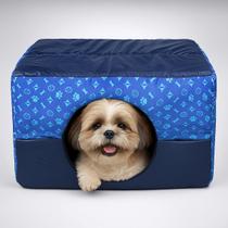 Cama Toca 2 em 1 Para Cachorro e Gato Confortável Lavável Casinha Pet Macia Skapetshop