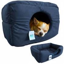Cama Toca Luxo Filhote Cao Lavavel Gato Caminha Azul Pequena