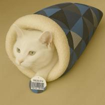 Cama Toca Para Gatos Saco De Dormir Ultra Macio Em Sherpa Peludinha Macia