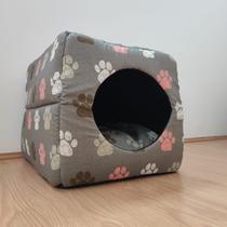 Cama Toca tipo Iglu cães pequenos e gatos - 2 em 1 pet lover Cama Toca tipo Iglu cães pequenos e gatos - 2 em 1 pet lover