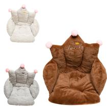 Cama Trono de Pelúcia Fluffie 48x48x38cm p/ Pet Cama Trono de Pelúcia Fluffie 48x48x38cm p/ Pet