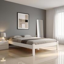 Cama Turca King Reforçada em Madeira Maciça Repleta Cama Turca King Reforçada em Madeira Maciça Repleta