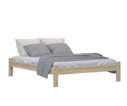 Cama Turca Queen Size Madeira Cor Natural