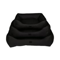 Cama Urban Puppy Retangular Confort Sarja Lisa Chumbo para Cães e Gatos - Tamanho G Cama Urban Puppy Retangular Confort Sarja Lisa Chumbo para Cães e Gatos - Tamanho G