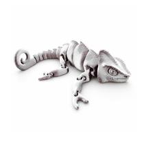 Camaleão Articulado Rango Calango Leo Brinquedo Flexível Fidget Decorativo