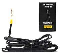 Camara 700/23/30 Pirelli Roadtube Bico Presta 48mm Camara 700/23/30 Pirelli Roadtube Bico Presta 48mm