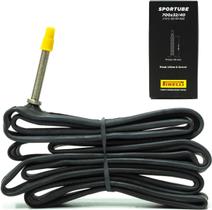 Camara 700x32/40 Pirelli Sportube Bico Presta 48mm Speed E Gravel