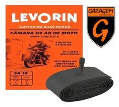 Câmara Ar Moto Aro 18 Levorin Titan Factor YBR 125 Câmara Ar Moto Aro 18 Levorin Titan Factor YBR 125