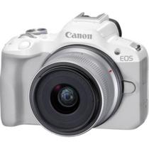 Camara canon eos r50 kit rf-s 18-45mm stm white 1gta.