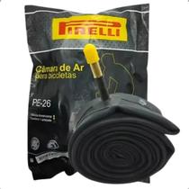 Câmara De Ar Aro 26 Pirelli Bike Bico 33mm Schrader Para Pnue de Bicicleta Ciclismo