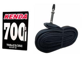 Câmara de Ar Bicicleta 700x23/25c Kenda Válvula Presta 48mm Speed Câmara de Ar Bicicleta 700x23/25c Kenda Válvula Presta 48mm Speed