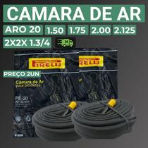 Câmara de Ar Bicicleta Aro 20 com Bico Grosso 33mm Pirelli Câmara de Ar Bicicleta Aro 20 com Bico Grosso 33mm Pirelli
