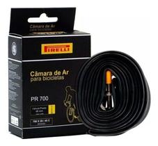 Câmara De Ar Bicicleta Aro 700x28/45c Pirelli 48mm Bico Fino Câmara De Ar Bicicleta Aro 700x28/45c Pirelli 48mm Bico Fino