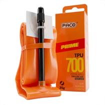 Câmara De Ar Bike Aro 700x18/32C Válvula Presta Bico Fino Longo 65mm Bicicleta Pneu 700 TPU Super Leve 65mm