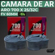 Camara de Ar Chaoyang 700 X 25 e 32C Presta 48 mm e 60 mm