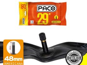 Camara de ar de bicicleta aro 29 x 1.95 paco