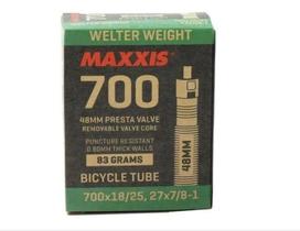Câmara De Ar Maxxis Welter Weight 700X18 / 25 Bico 48Mm
