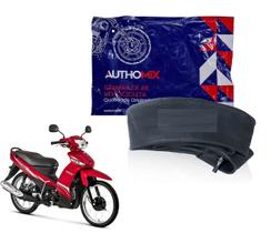 Câmara de Ar Motocicleta Authomix Cg17 Dianteira Ou Traseira Crypton 105 115 Aro 17