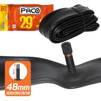 Câmara De Ar Mtb Aro 29 Bico Grosso 48mm Original Com Nf - PACO