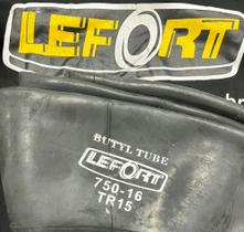 Camara de ar p/ pneus aro 16'' 750-16 TR15. (Bico curto) - LE FORT