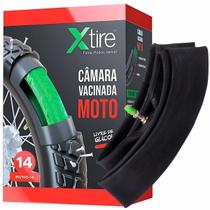 Câmara de Ar Para Moto Xtire Com Vacina de Pneu Para Cg Titan Tornado Xre Bross Biz Pop Lander Xtz Crosser