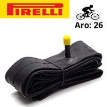 Câmara De Ar Pirelli Bicicleta Aro 26 Bico Grosso 33mm