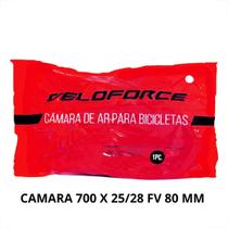 Camara De Ar Speed Veloforce 700x25/28 Bico Super Longo 80mm