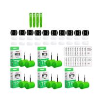 Câmara De Ar Ultraleve De TPU Para Bicicleta, 10 Peças, 26 27.5 29 Polegadas, MTB, 63g, Válvula