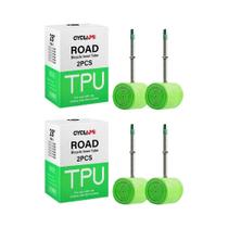 Câmara De Ar Ultralight TPU Para Bicicleta 700C, Pneus De Bicicleta De Estrada, Válvula Francesa De