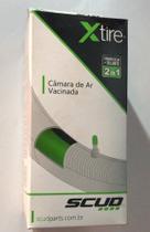 Câmara de ar vacinada aro 17 biz/câmara +selante - SCUD