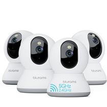Cámara de Seguridad Blurams 2K 360 PTZ Doble Banda Paquete de 4 Cámara de Seguridad Blurams 2K 360 PTZ Doble Banda Paquete de 4