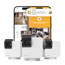 Cámara de Seguridad Petcube Cam 360 Paquete de 3 WiFi 1080p HD