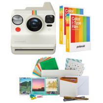 Cámara Instantánea Polaroid Now Generación 2 i-Type Vintage Blanca con Kit de Película Cámara Instantánea Polaroid Now Generación 2 i-Type Vintage Blanca con Kit de Película