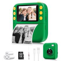 Cámara Instantánea Yusuuo 1080P Zoom 16X 32GB Verde Cámara Instantánea Yusuuo 1080P Zoom 16X 32GB Verde